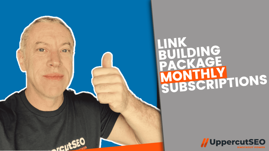 Link Building Package Monthly Subscriptions